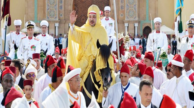 أول عيد العرش في المغرب