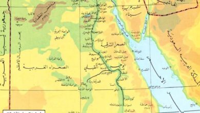 خريطة مصر بالتفصيل pdf